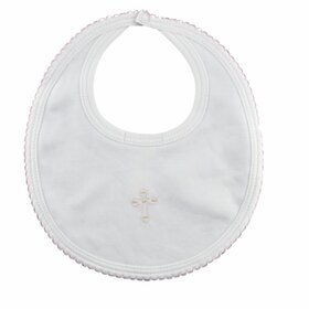 Baby Threads Cross Bib