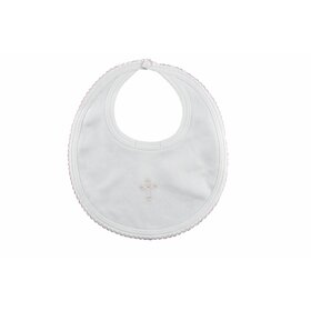 Baby Threads Cross Bib
