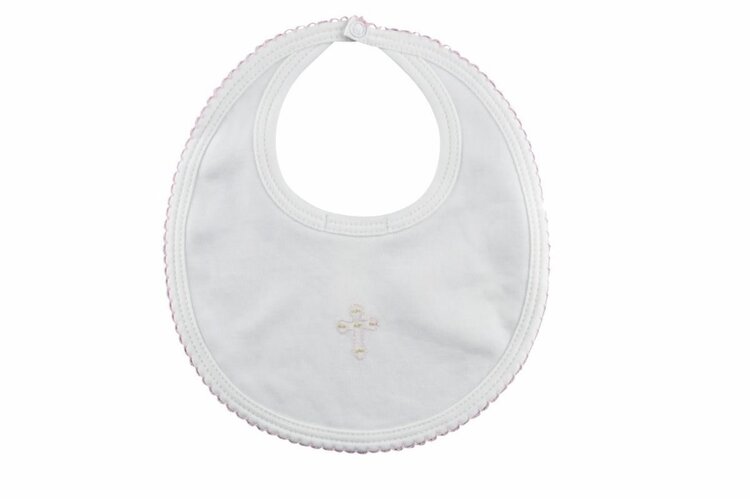 Baby Threads Cross Bib