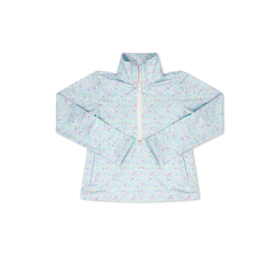 Set Athleisure Frosted Floral Heather Half Zip