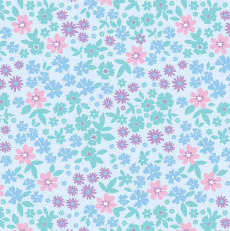 Set Athleisure Frosted Floral Heather Half Zip