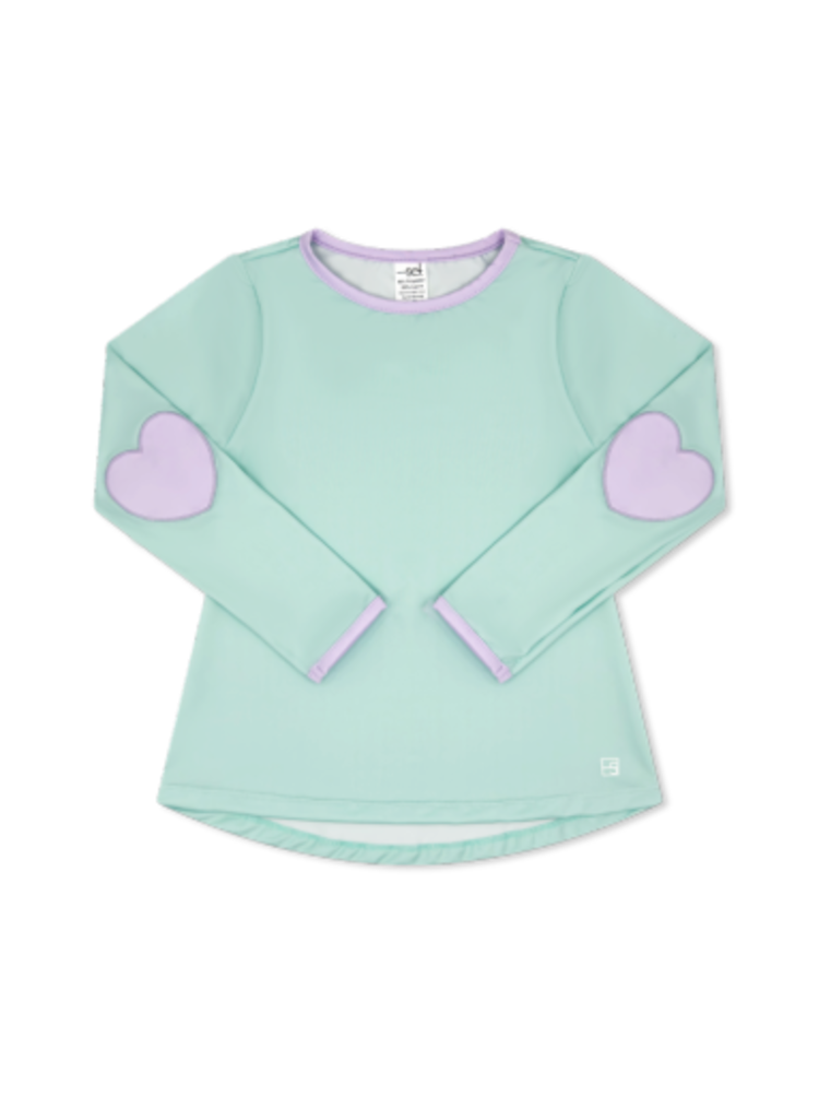 Set Athleisure Mint Purple Kylie LS Tee
