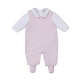 Kissy Kissy jacquard overall set mix