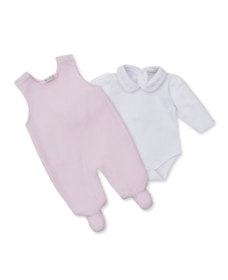 Kissy Kissy jacquard overall set mix