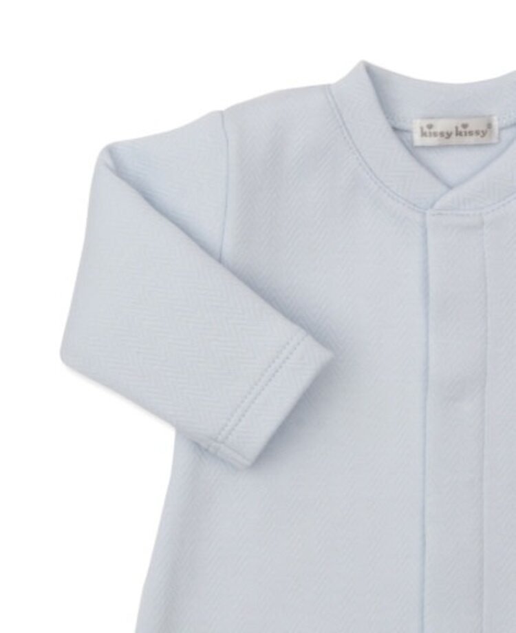 Kissy Kissy Light Bl Jacquard Conv Gown