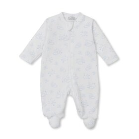 Kissy Kissy footie w/ zip prt