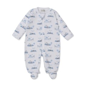 Kissy Kissy footie w/ zip prt