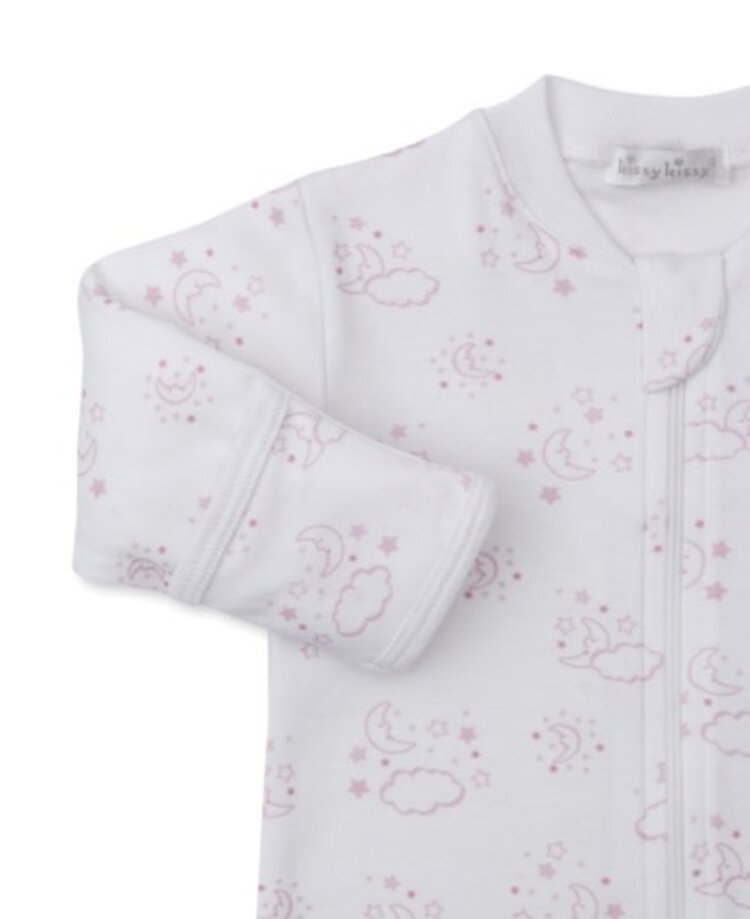 Kissy Kissy footie w/ zip prt