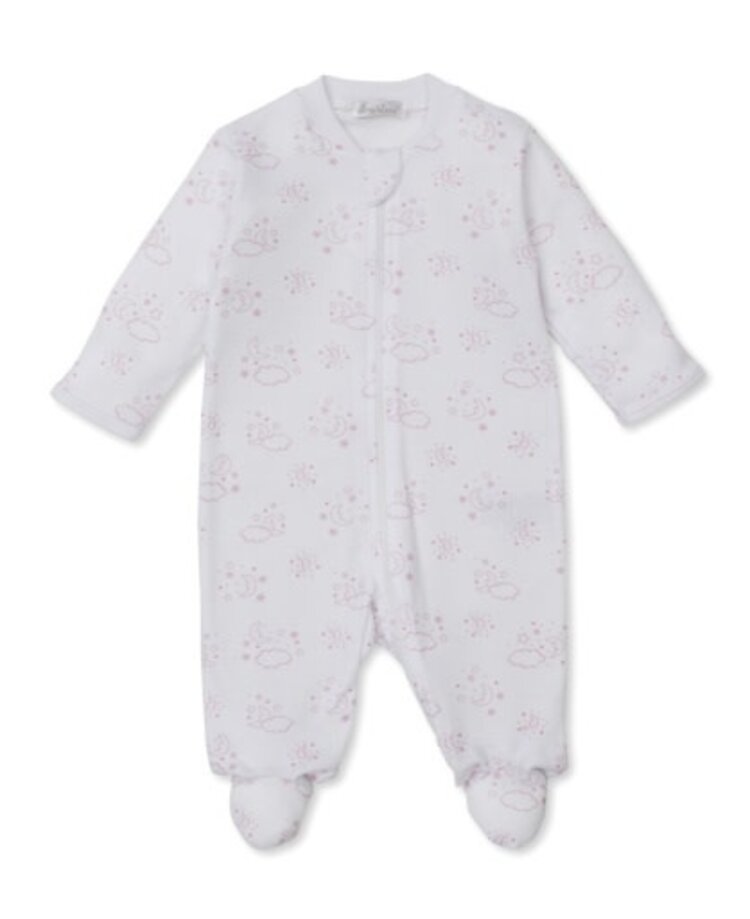 Kissy Kissy footie w/ zip prt