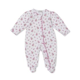 Kissy Kissy footie w/ zip prt