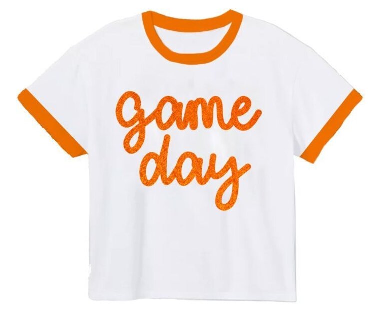 Azarhia Tinsel Game Day Boxy T-shirt