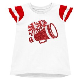 Azarhia Sequin Cheer Game Day T-shirt