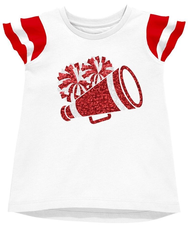 Azarhia Sequin Cheer Game Day T-shirt