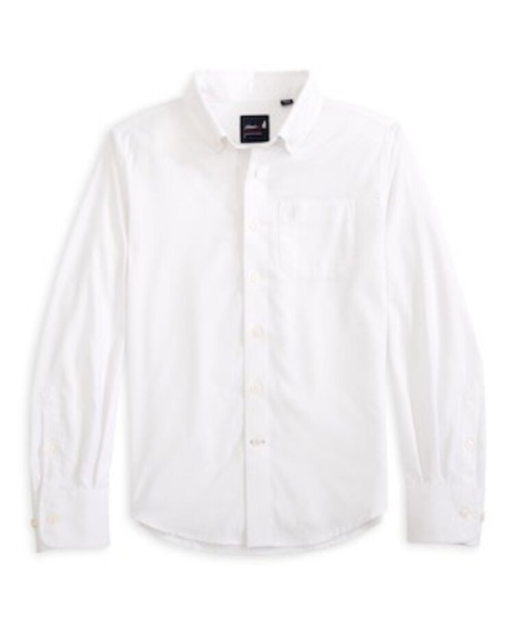 Johnnie-O Travis White Button Down