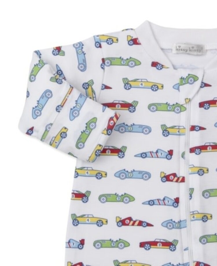 Kissy Kissy Speedway Zip Footie