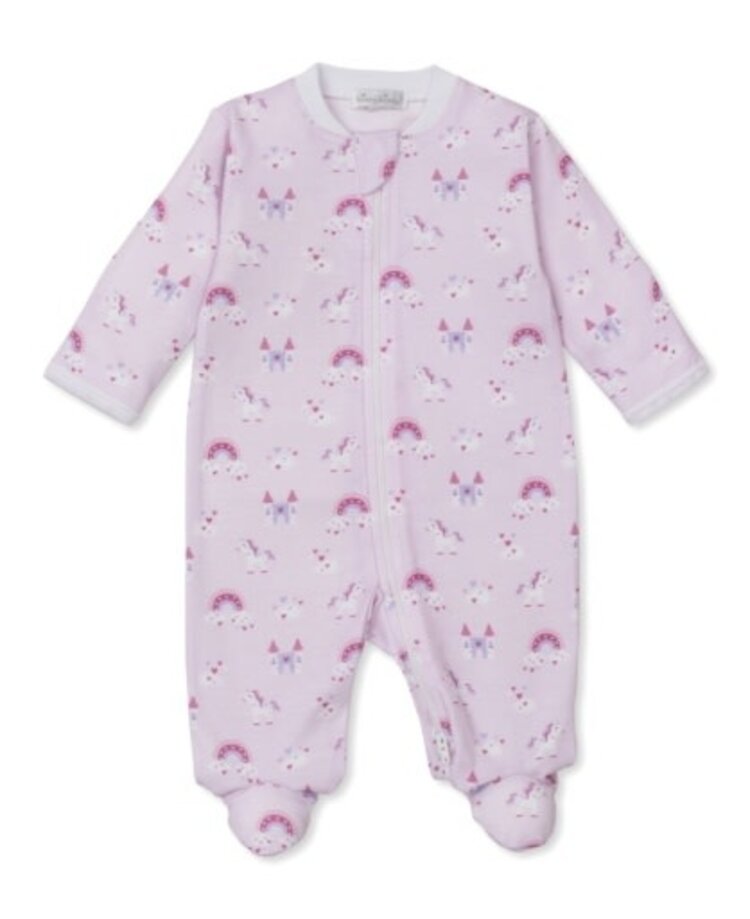 Kissy Kissy footie w/ zip prt
