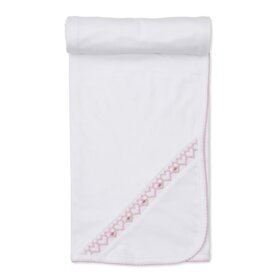 Kissy Kissy Smocked Floral Blanket