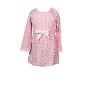 Proper Peony Pink W/Red Dots Dress