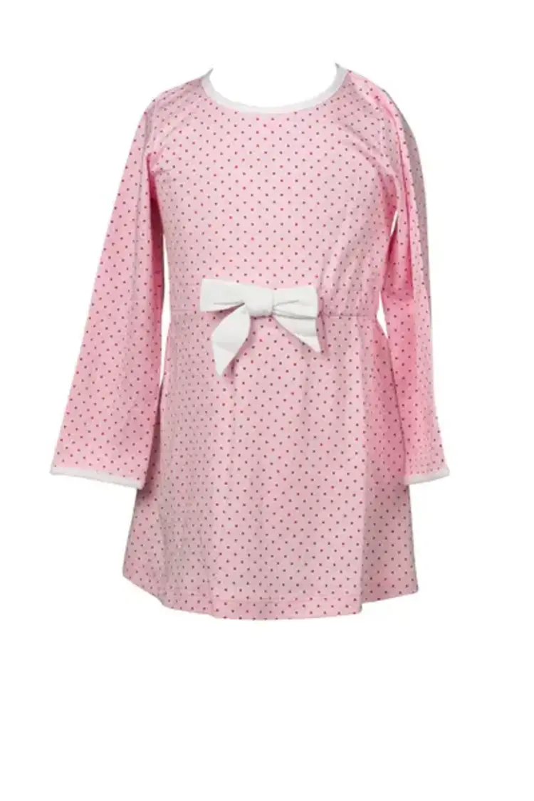 Proper Peony Pink W/Red Dots Dress