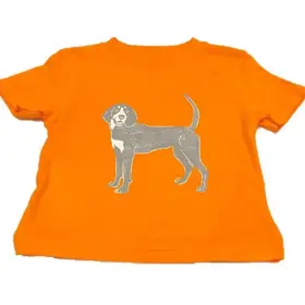 Mustard & Ketchup Tn Orange Hound Tee