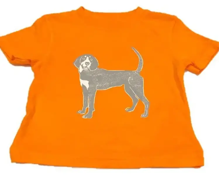 Mustard & Ketchup Tn Orange Hound Tee