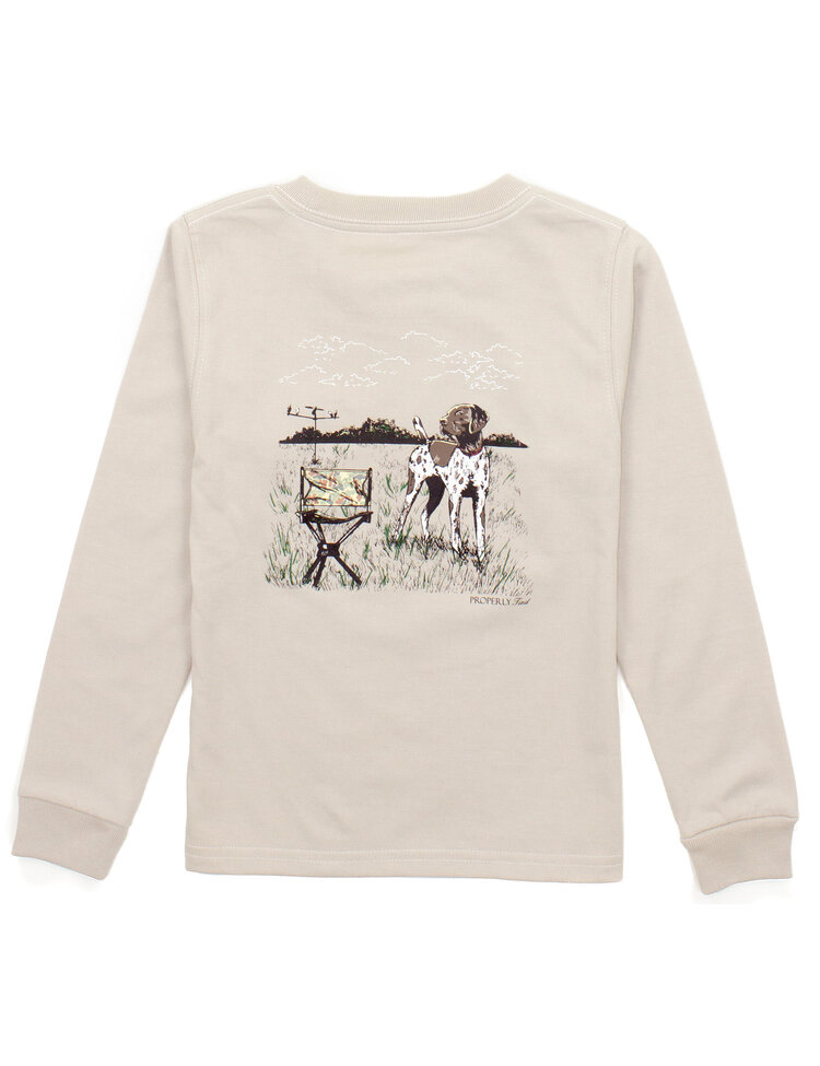 Properly Tied Dove Hunt LS Tee