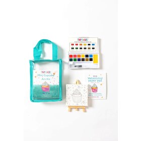Tiny Easel Mini Cupcake Art Kit