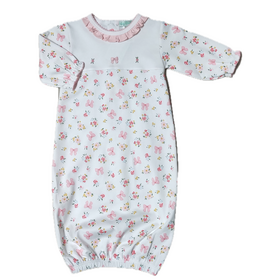 Baby Threads Bows & Flowers Gown