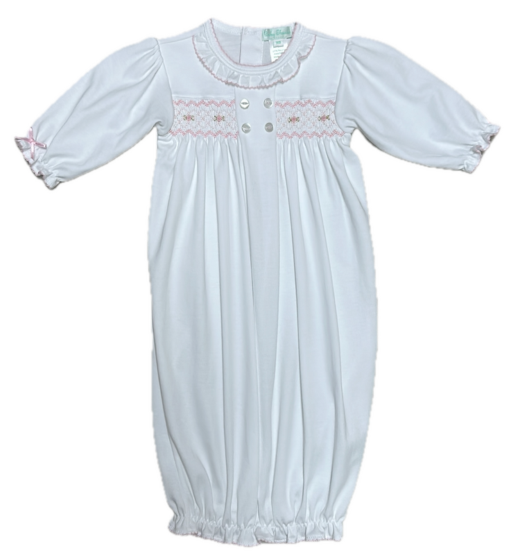 Baby Threads Celine Smocked Gown