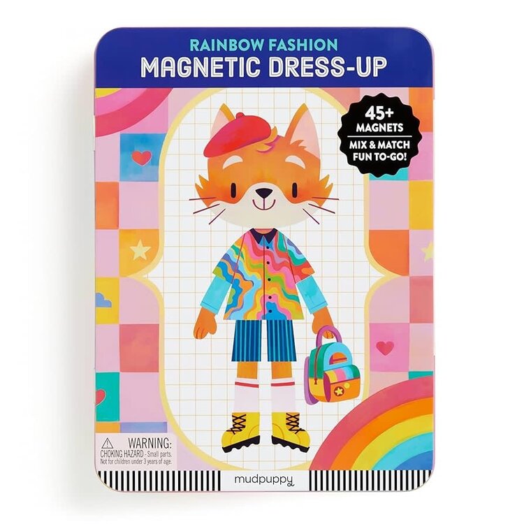 Rainbow Fashion Magnetic Dress-Up