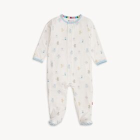 Magnetic  Me BLUE BABY BEATS MODAL FOOTIE