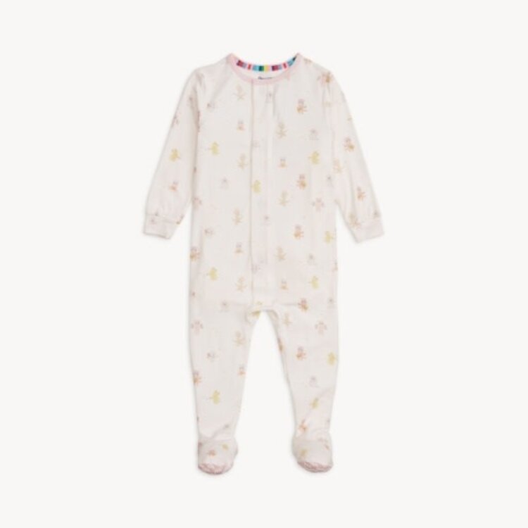 Magnetic  Me PINK BABY BEATS MODAL FOOTIE