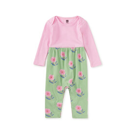Tea Cherry Blossom Baby Romper