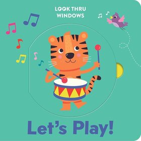 Simon & Schuster LOOK THRU WINDOWS: LET'S  PLAY