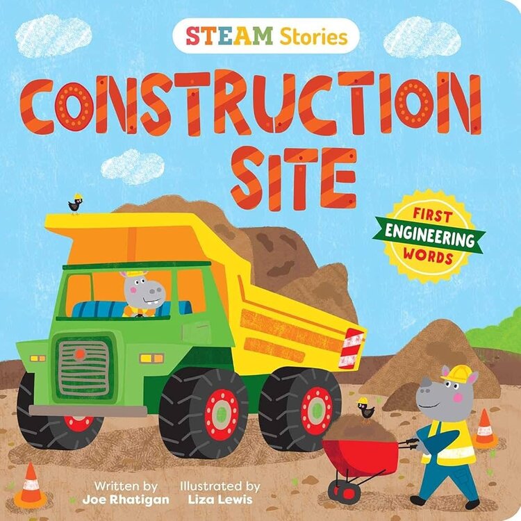 Simon & Schuster STEAM STORIES CONSTRUCTION SITE