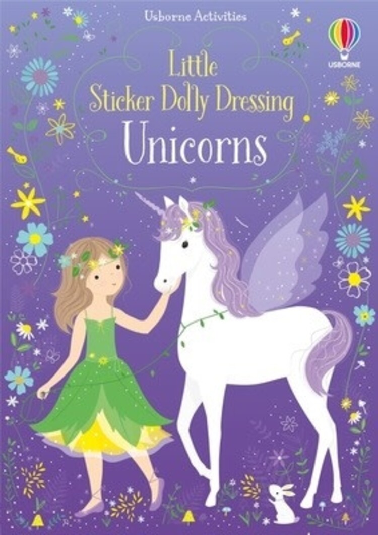 Harper Collins Little Sticker Dolly Dressing Unicorns