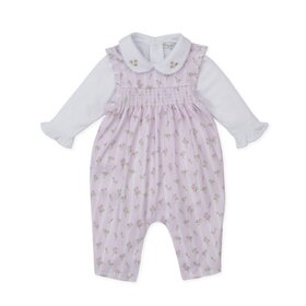 Kissy Kissy Ribbon Stripe Bouquets Overall Set