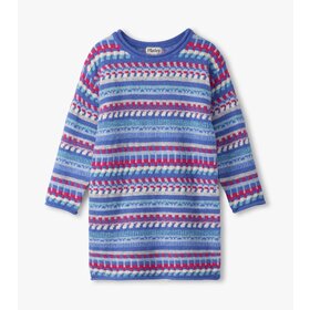 Hatley Blueberry Stripe Sweater Dress