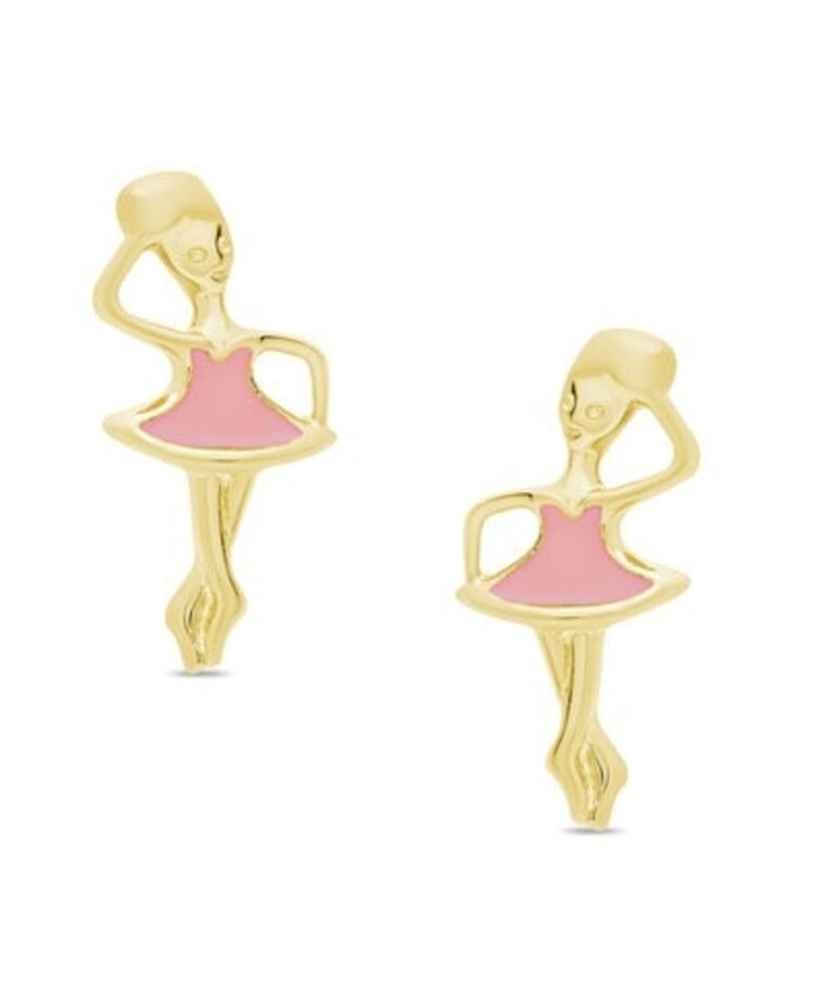 Lily Nily Pink Ballerina Earrings