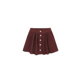 Rylee + Cru Inc. Button Front Mini Skirt