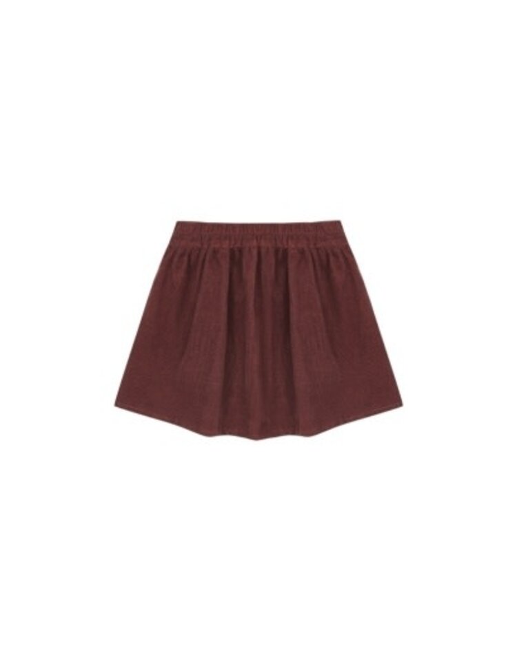 Rylee + Cru Inc. Button Front Mini Skirt