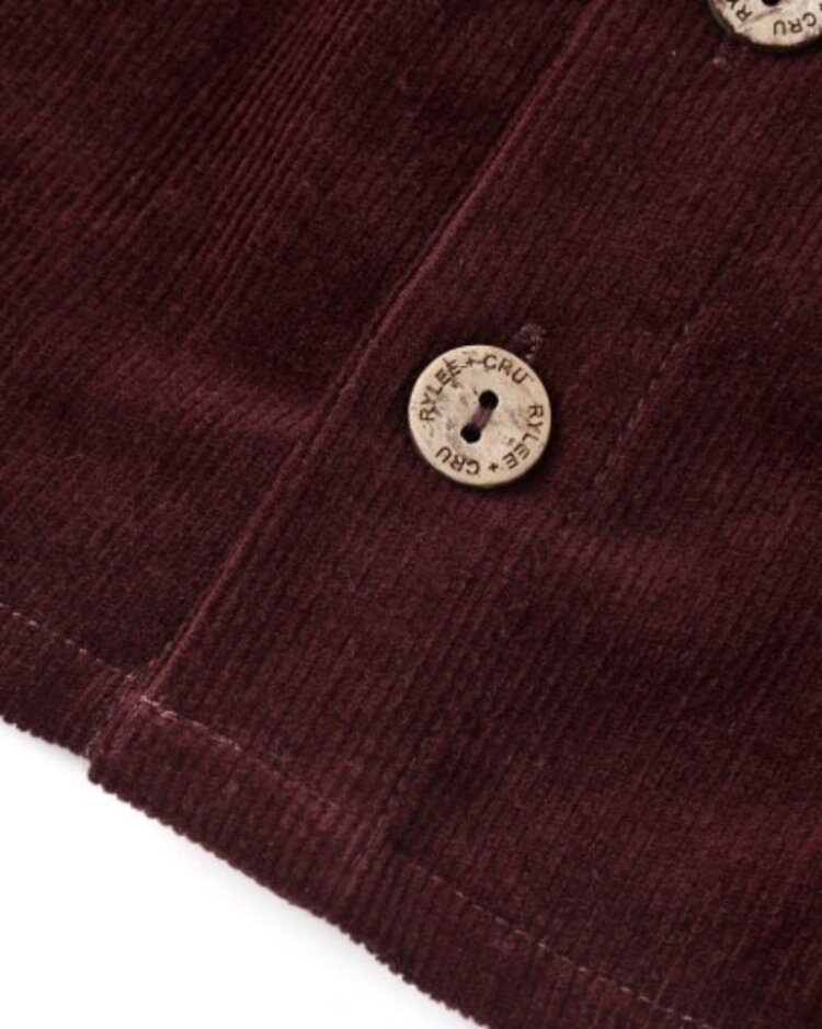 Rylee + Cru Inc. Button Front Mini Skirt