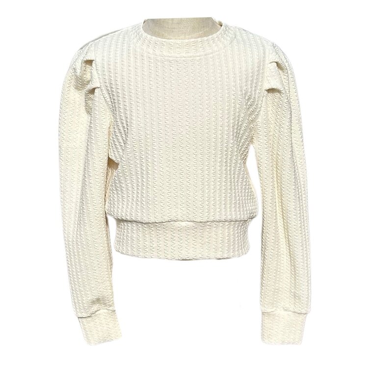 Pleat Jane Sweatshirt