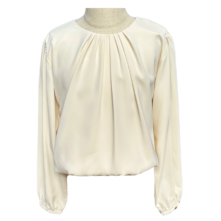 Pleat Wren Top