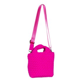 Katydid Woven Mini Bucket Bag