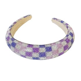 Mavi Bandz Era Check Crystal Headband