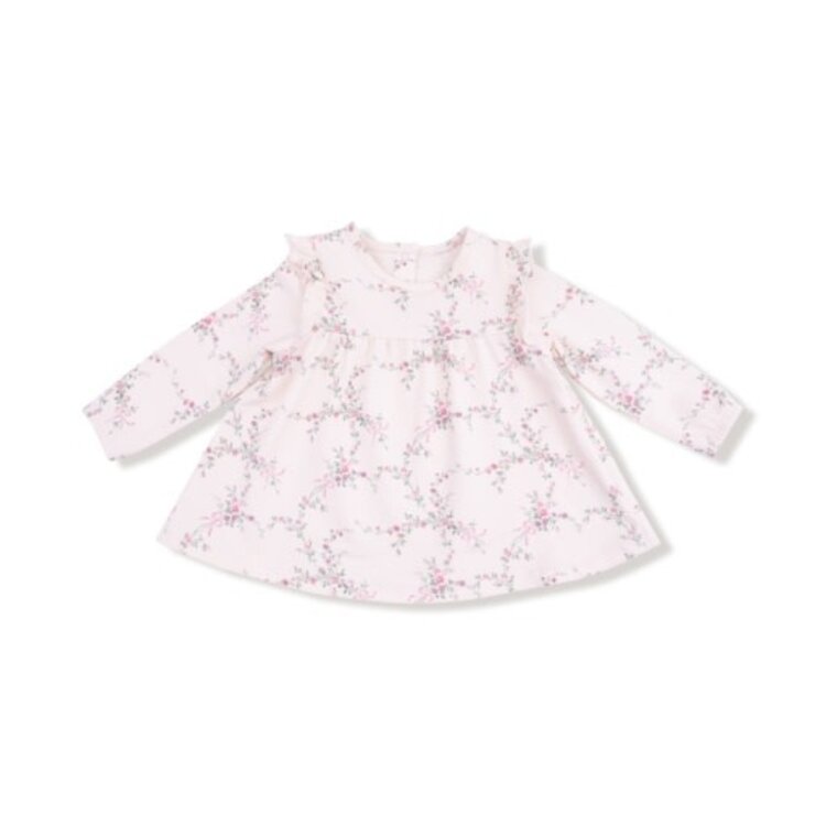 Angel Dear French Terry - Antoinette Floral  - L/S High Wasited Top w/ Ruffles + Legging