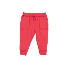 Angel Dear French Terry Sport - Varsity - Red - Jogger Pant