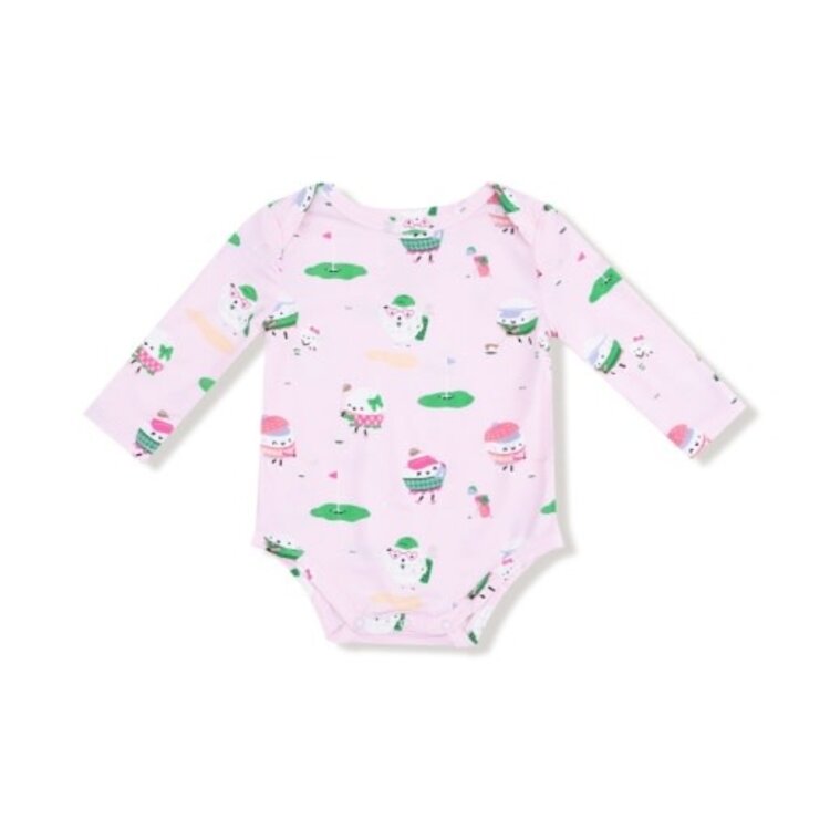 Angel Dear Golf Pros - Girl - Lap Shoulder Bodysuit