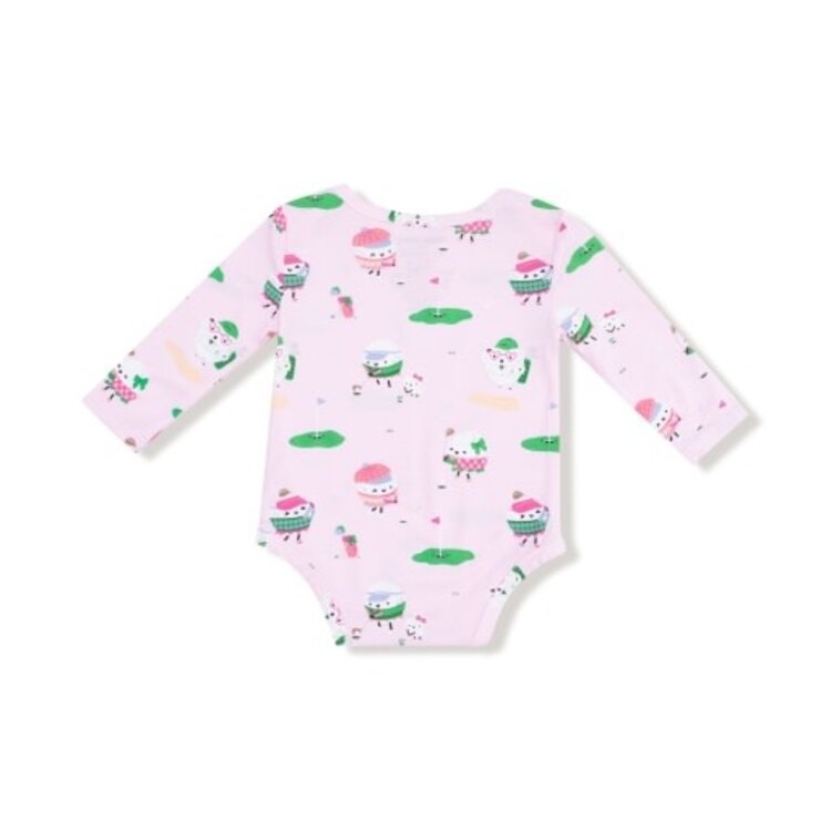 Angel Dear Golf Pros - Girl - Lap Shoulder Bodysuit